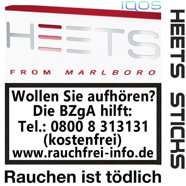 IQOS from Marlboro - HEETS Sticks Rot Label Tobacco 