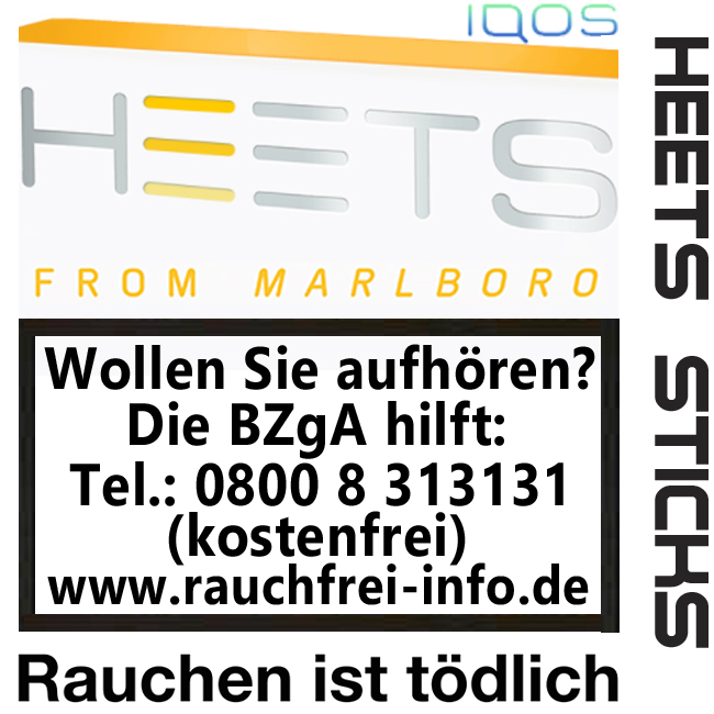 IQOS from Marlboro - HEETS Sticks Gelb Label Tobacco 