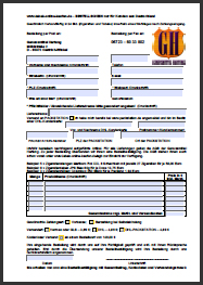 Bestellformular Tabake Zigaretten Fax Brief