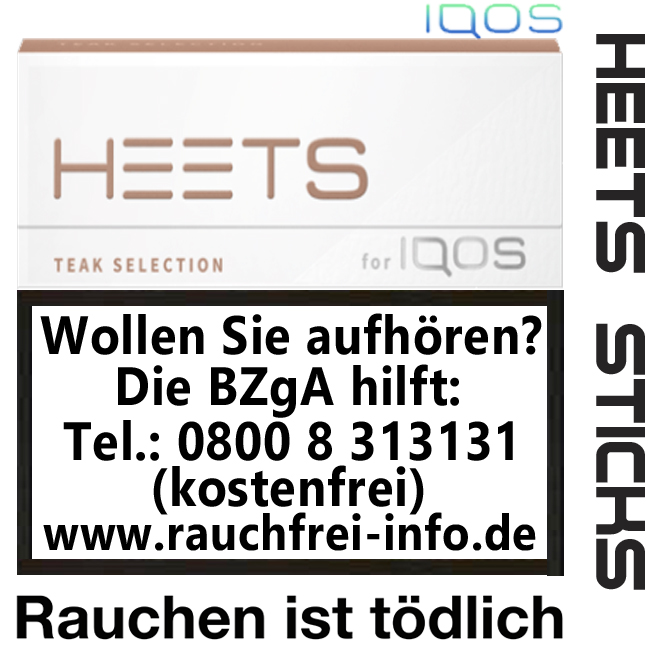 IQOS from Marlboro - HEETS Sticks Rot Label Tobacco 